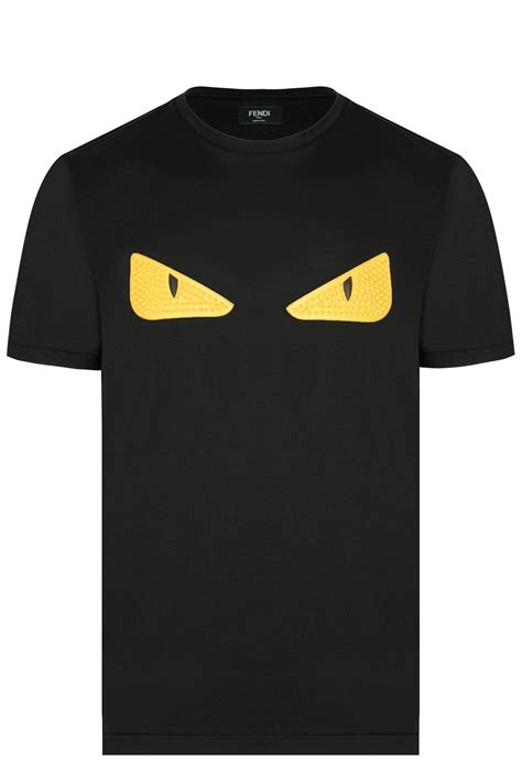 fendi eyes t-shirt|fendi eyes t shirt men's.